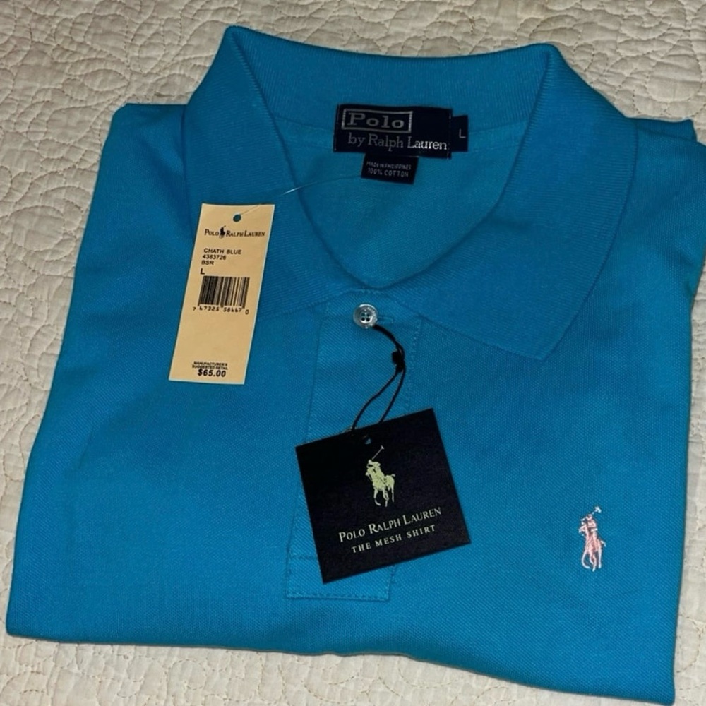 NWT Polo by Ralph Lauren Short Sleeve Shirt Size L
